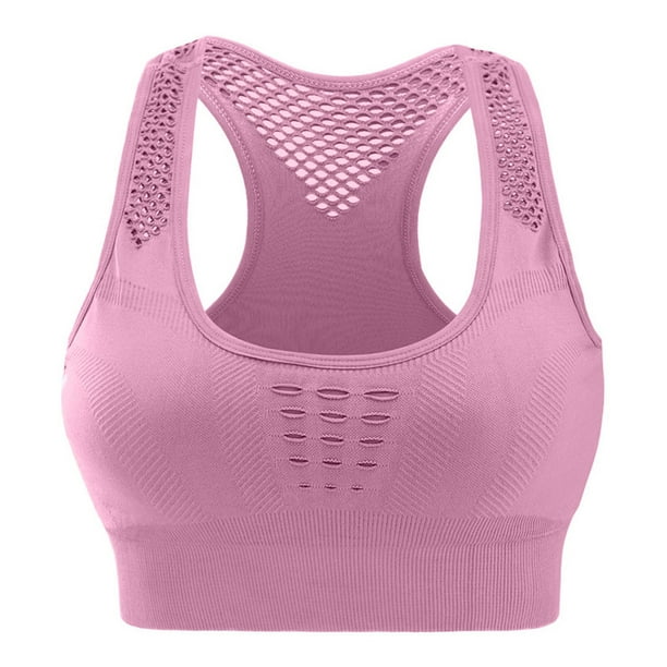 Cathalem Plus Size Sports Bras For Women Strappy Cross Back