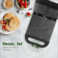 thumbnail image 5 of Pizzelle Maker Machine, Mini Non-stick Electric Pizzelle Cookie Baker Makes 4 Mini Cookies atOnce - Fun Baking Supplies for Holiday, Party, Treat (Ceramic Coating, 2 * 4"), 5 of 8