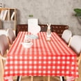 thumbnail image 1 of Disposable Tablecloths, Snowflake Elk, Christmas Party Tablecloths, Holiday Party Tablecloths, 1 of 5