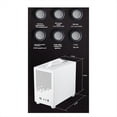 thumbnail image 4 of Caja para PC Micro-ITX SKTC A17 SGCC Caja para Computadora Compatible con Micro-ITX Mini PC Negro, 4 of 5