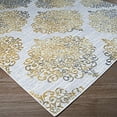 thumbnail image 4 of Couristan Calinda Montebello Area Rug, Steel Blue-Ivory, 2' x 3', 4 of 11