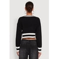 thumbnail image 5 of Women's Daisy Chenille New York Graphic Cropped Sweater, 5 of 5