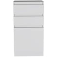 thumbnail image 1 of FM FURNITURE Commode Céleste en Bois d'Ingénierie pour Chambre, Blanc, 1 of 7