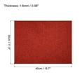 thumbnail image 2 of Uxcell Glitter EVA Foam Sheets Red Self Adhesive Back 15.7 x 11.8 Inch 1.6mm Thickness for Crafts DIY 5 Pack, 2 of 6
