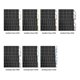 thumbnail image 2 of 14-Piece Sandpaper Pre-Cut Mesh (1008 Pieces) for ES-A Reciprocating Sander Flat and Round Sanding, 2 of 5