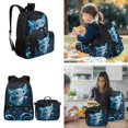 thumbnail image 4 of Bulopur Axolotl Print Kids Backpack Set 4 Pcs Breathable Kids School Bag with Pencil Case and Water Bottle Cover for Ocean Theme Kids, 4 of 7