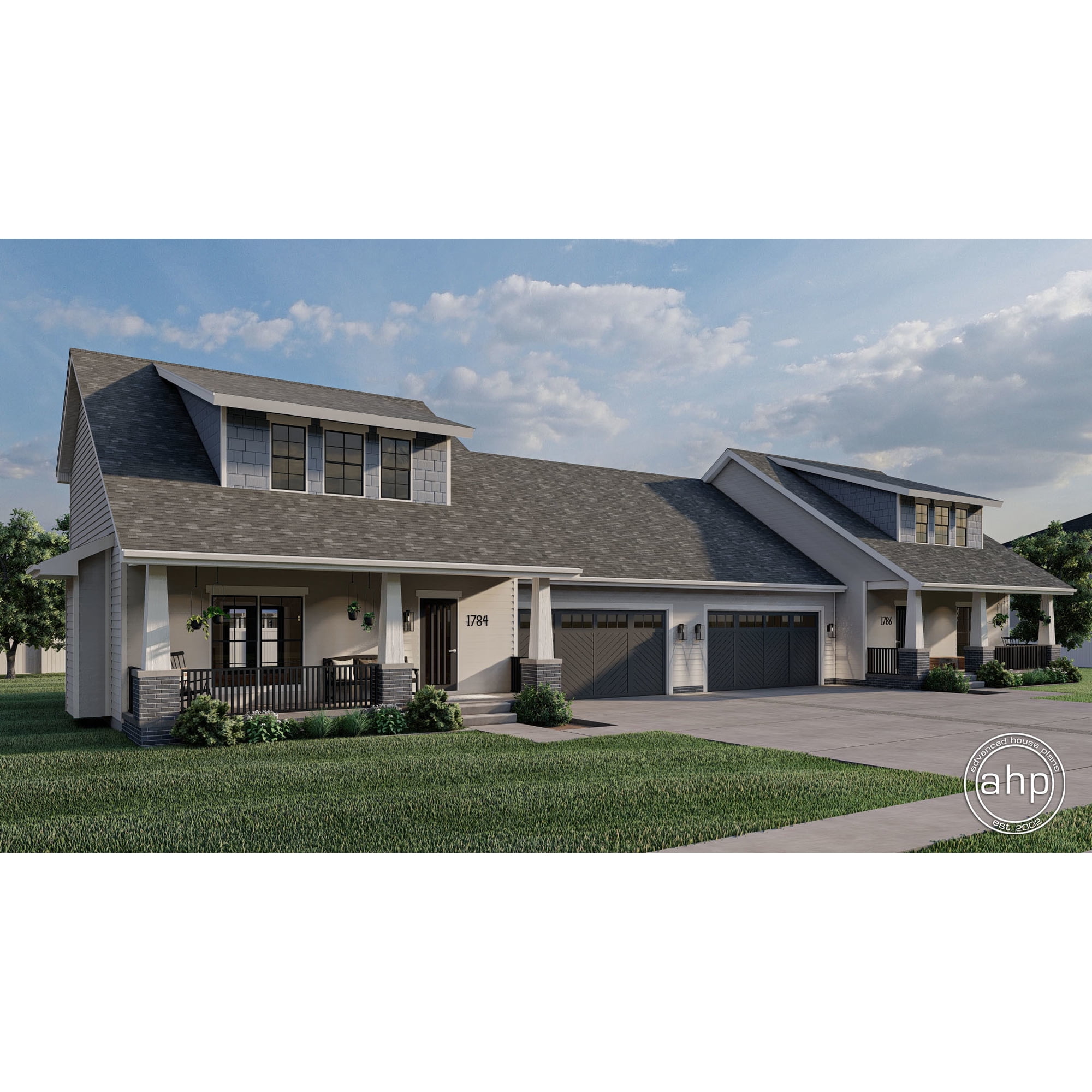 Advanced House Plans: Builder Ready Blueprints | Valentino 29201 | Multi-Family Plan