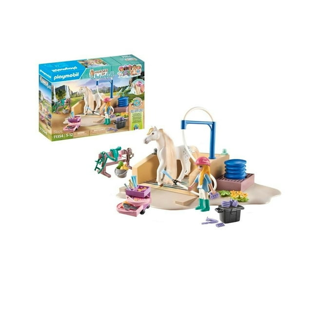 Set de Juego Playmobil Set de Limpieza con Isabella y Lioness 86 Piezas