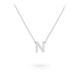 thumbnail image 1 of Pave Initial Necklace, 1 of 4
