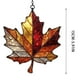 thumbnail image 3 of Uuiauoio Maple Leaf Suncatcher, Acrylic Stained Glass Window Hanging, Maple Leaves Fall Ornaments Fall Leaf Decorations Window Wall Hanging Ornament for Thanksgiving Autumn Party Supplies, 3 of 6