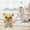 Yellow, variant on Viflosae Toddler Music Music Educational Instrument Toy Kids Guitar, Light, Bobblehead, Cute Pet, Little Guitar,, Educational Toys Birthday Gifts for Girls