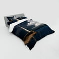 thumbnail image 2 of Ambesonne Colorful Bedding Set 4 Pcs, Moonlight Island Sea, Queen, Multicolor, 2 of 2