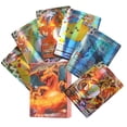 thumbnail image 2 of English Cards 60-100Pcs shining GX EX Vmax Vstar Holographic Pocket Monster Flash Card Gifts for children, 2 of 5