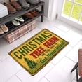 thumbnail image 3 of MKHERT Christmas Tree Farm Vintage Rusty Metal Sign Doormat Rug Home Decor Floor Mat Bath Mat 23.6x15.7 inch, 3 of 3
