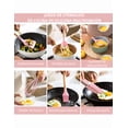 thumbnail image 3 of Utensilios Xtellar Silicona De Cocina Espatulas Brochas Teker 12 Set Color Rosa, 3 of 7