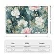 thumbnail image 7 of YFYANG 72"x48" Non-Slip Flannel Carpet Doormat, Living Room Bedroom Office Decorative Area Rugs, Indoor Vintage Watercolor Floral Doodle Pattern Floor Mats, 7 of 7