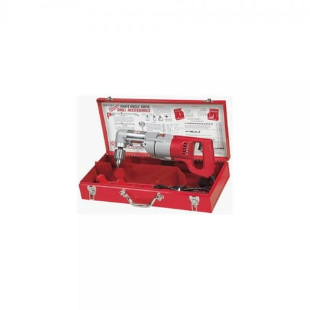 Milwaukee 3002-1 Electricians Kit 7 Amp 1/2-Inch Right Angle Drill with D-Handle