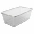 thumbnail image 4 of Life Story 6Q Rectangular Clear Plastic Protective Storage Shoe Box (16 Pack), 4 of 5