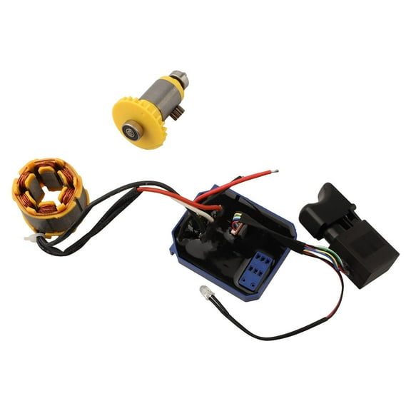 3820 21V Electric Drill Motor Switch Lithium Electric Dril Brushless Motor Assembly 21v 12teeth Control Board Switch