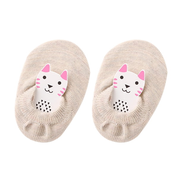 Jumpingount Calcetines de bebé con empuñaduras antideslizantes Calcetín corto para recién nacidos Medias para niños Cómodas primavera y verano Beige M Medias Caqui METRO Jumpingount AP011429-12
