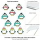 thumbnail image 4 of Decoraciones navideñas carteles impermeables para patio de pingüino con estacas 10 Wdftyju piezas, 4 of 9