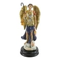 thumbnail image 5 of Ebros Catholic Church Archangel Raphael with Staff and Anointing Oil Canisters Figurine 5.25" Tall Saint Rafael God's Healing and Restoration Angel Decorative Altar Sculpture Multicolor, 5 of 7