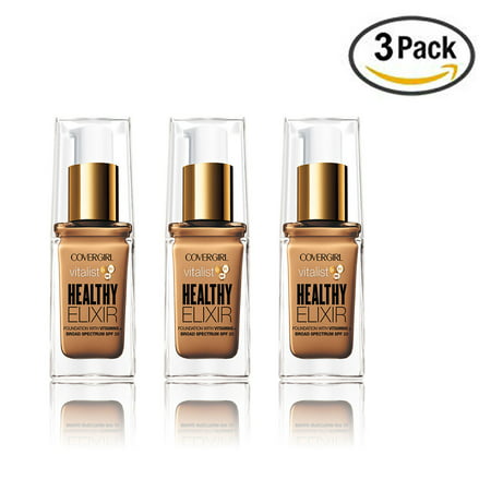 Covergirl Vitalist Healthy Elixir Foundation SPF 20 760 Classic Tan EXP AL 2019 (Pack Of (The Best Drugstore Foundation 2019)