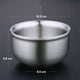 thumbnail image 2 of unbranded Bowl De Acero Inoxidable Resistente Con Doble Pared Para Uso Doméstico Y Restaurante, 2 of 8