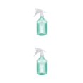 thumbnail image 2 of Billuyoard Regadera vacía, rociador, botella con rociador, plantas, flores suculentas para oficina, patio, jardinería, plantación, luz de riego Verde claro 500ml 2Conjunto, 2 of 6
