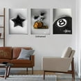thumbnail image 4 of Hieng Trend Funny Wall Art A İ Love, 8 Ball Poster For Men And Women'S Room Decor-Urban Street Art Canvas Print Picture For Apartment Home Living Bedroom（Only canvas）, 4 of 6
