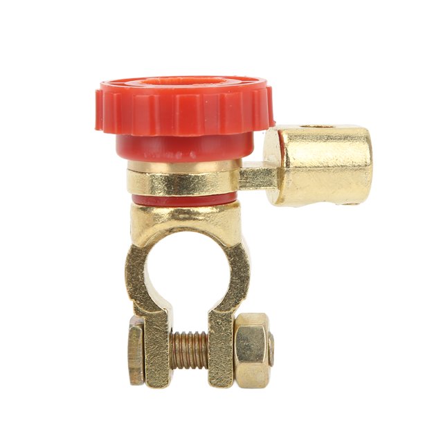 Car Battery Link Terminal, 1.5-1.7cm Brass 100A Wide Application Rustproof Battery Disconnect Switch For RV For Marine For ATV