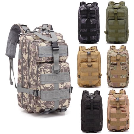 Zimtown 30L Waterproof Tactical Backpack, Small 3 Day Millitary Assault Molle Army 511 Rucksack, Kids / Women Oxford fabric School Bookbag, for Outdoor Hiking Camping Hunting Trekking Travel