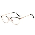 thumbnail image 1 of Blue Light Blocking Glasses Anti 4-400nm Rays Computer Gaming Glasses Computer Gaming Eyeglasses Lightweight Eyewear Retro Frame, 1 of 8