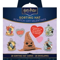 Harry Potter Harry Potter: Sorting Hat Scratch-Off Valentines: School Valentines, (Paperback)