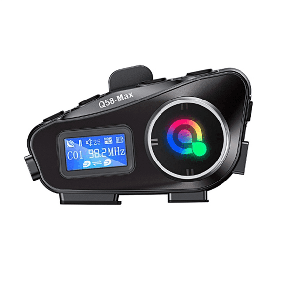 Q58 Max Motorcycle Helmet Bluetooth Intercom IP65 Waterproof Distance 500m Multi-Scene M ywm58