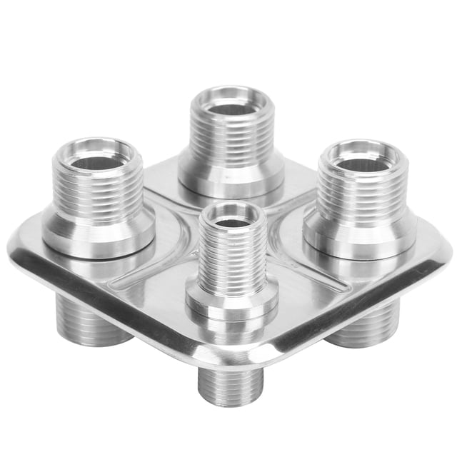Remplacement Universel de Modification de Tuyau de Climatisation de Voiture de Cloison de Pare-Feu pour GM PerformanceSilver