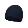thumbnail image 1 of Short Cuffless Beanies - Navy Blue, 1 of 2