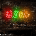 thumbnail image 3 of Glowneon Dogs Led Sign, Funny Dogs Led Wall Art, Dog Shop Wall Decor, 3 of 5