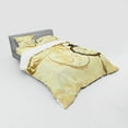 thumbnail image 2 of Ambesonne Vintage Bedding Set 4 Pcs, Grungy Backdrop Design, Queen, Brown, 2 of 2