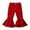 Red, variant on Toddler Girl Pants Kids Baby Children Flare Denim Ruffles Tassel Clothes Jeans Trousers Pants for Girls Size 4-5T