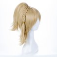 thumbnail image 2 of Peluca de cosplay sintética para finales de anime Fantasy Prompto Argentum, 2 of 4