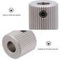 thumbnail image 5 of BESTOYARD Extrusion Wheel 40 Teeth Silver Stainless Steel 3D Printer Accessory 4Pcs, 5 of 7