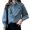Light Blue, variant on Women's Denim Shirt Loose Double Pocket Long Sleeved Versatile Casual Coat Shirt Jean Jackets with Designs Denim Tunic for Women 3x Denim Jacket Long Denim Jacket for Women Button down Jean Vest