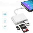 thumbnail image 4 of 3 in 1 Type C to USB SD TF Memory Card Reader OTG HUB USB C -SD Card Reader Adapter, 4 of 8