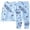AB378 Blue, variant on Tisuna Kids Girls Fall Pajamas Set Cute Long Sleeve Crew Neck Graphic Print Tops And Pants Sleepwear Children'S 2 Pieces Nightwear Clothing Set Size 2-3 Years