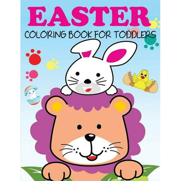 Easter Coloring Book for Toddlers, (Paperback)