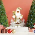 thumbnail image 6 of Darzheoy 12" Santa Claus Decorations, Standing Christmas Santa Claus Figurine Figure Decor Christmas Decoration Indoor, Birthday Gifts, 6 of 6