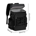 thumbnail image 2 of Insulated Cooler Backpack for Picnic and Camping, Leakproof Double Shoulder Ice Bag with Multiple Compartments for Lunch, Drinks and Outdoor Travel, 2 of 5