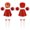 Red B, variant on Aislor Kids Girls Cheer Leader Costume Cheering Uniform Carnival Fancy Dress Crop Tops and Skirt Pom Poms Size 6-16 A Blue A 8