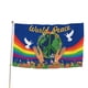 thumbnail image 2 of Bandera de la Paz ANGGREK Banderas de poliéster 90x150CM, 2 of 8